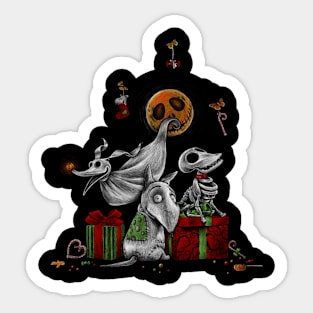 Tim Burton’s Dogs Sticker